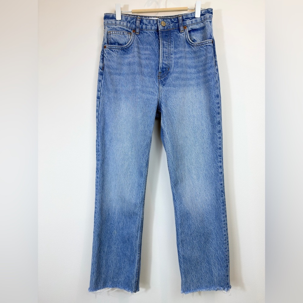 Reformation High Rise Blue Jeans